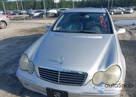 2003 Mercedes-Benz C 230 Kompressor Sport from USA, damaged, VIN WDBRF40J93A478498